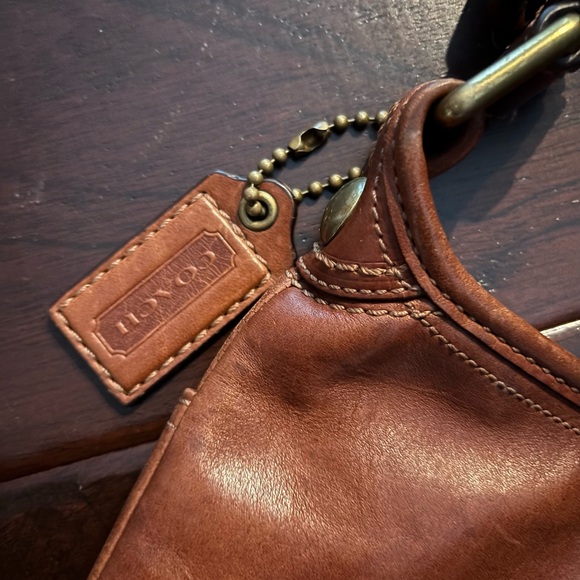 Coach Shoulder Bag Brown Leather, Vintage Y2K F076911416 - Picture 14 of 15